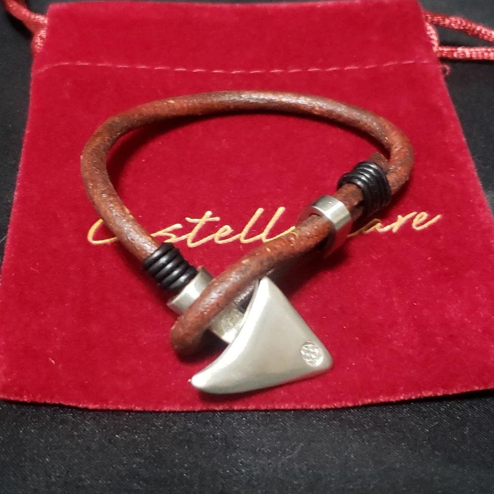 Unisex! Castellamare by Invicta 💯 Leather Brown NWT - Picture 6 of 9